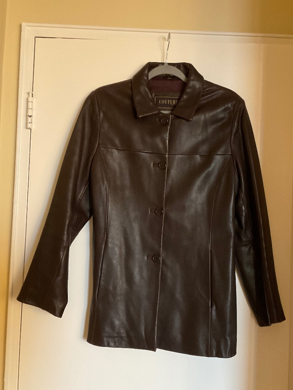 Couture Vintage Leather Jacket